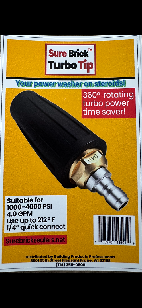 Sure Brick Turbo Tip