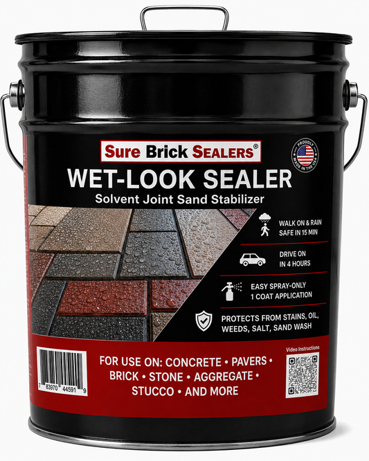 Solvent Wetlook Joint Stabilizing Sealer 5 Gallon Pail